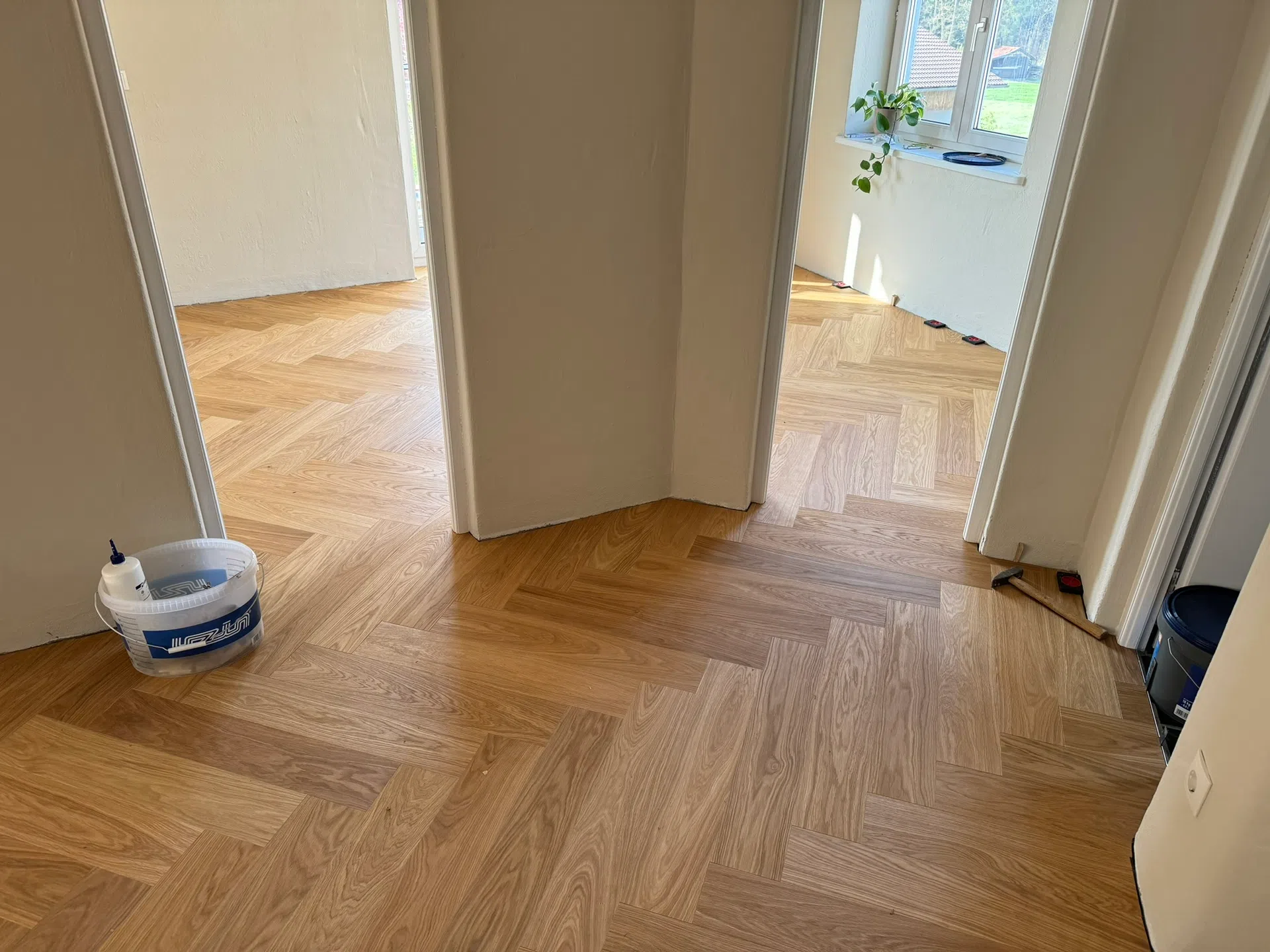 Fischgrät XL mit Untergrundsanierung von Kramer Parkett - Bild 8