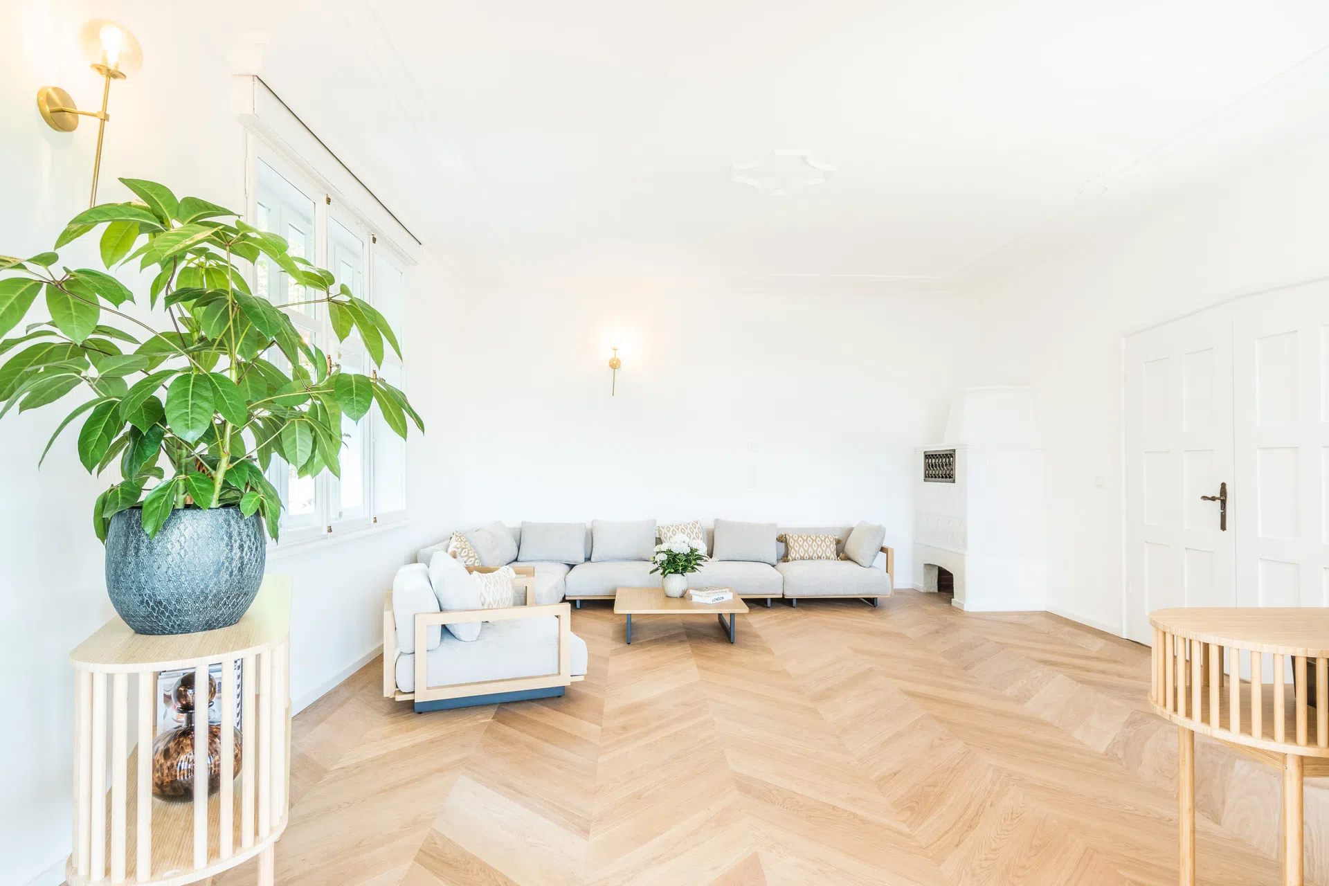 Französisch Fischgrät - Privatvilla in Brannenburg von Kramer Parkett - Bild 16