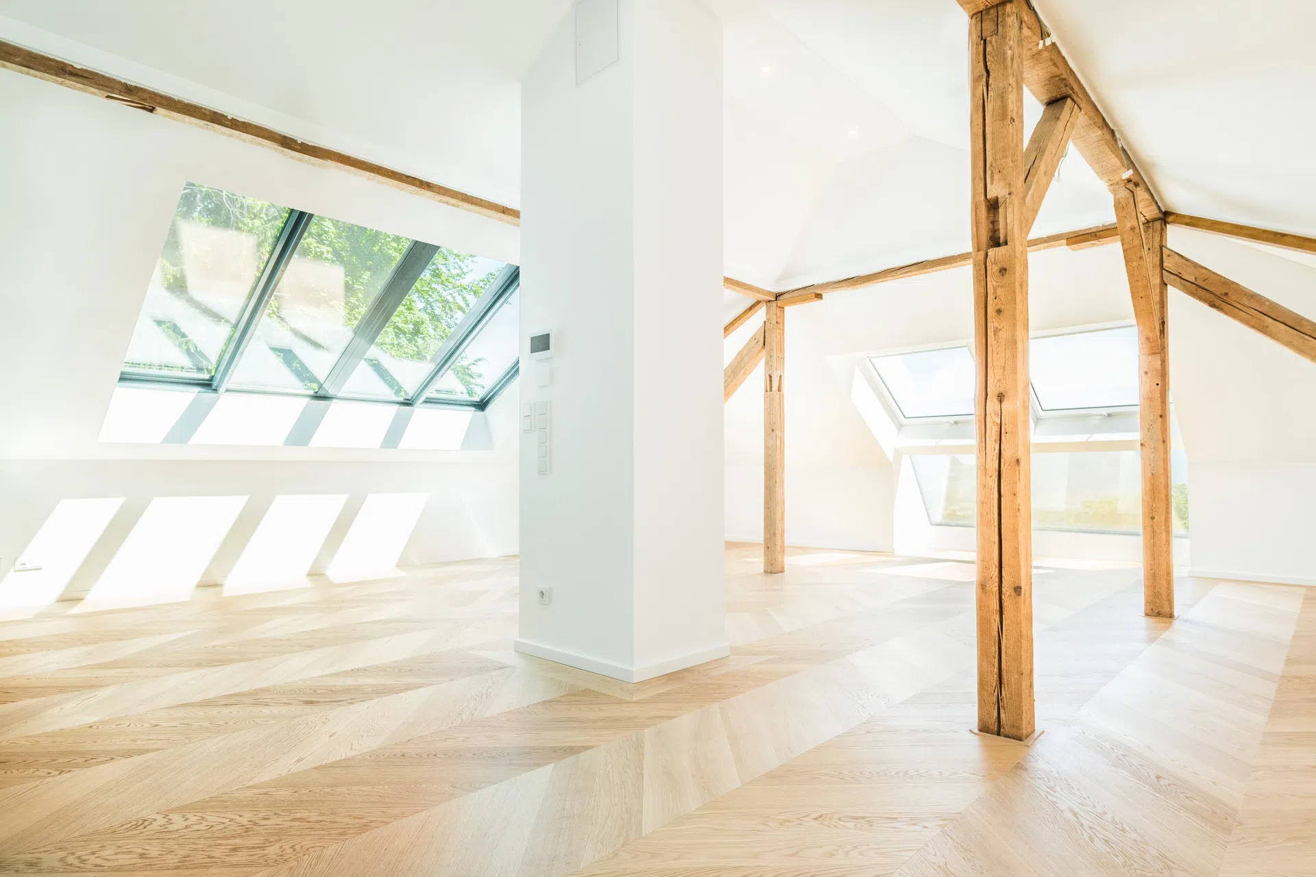 Französisch Fischgrät - Privatvilla in Brannenburg von Kramer Parkett - Bild 22