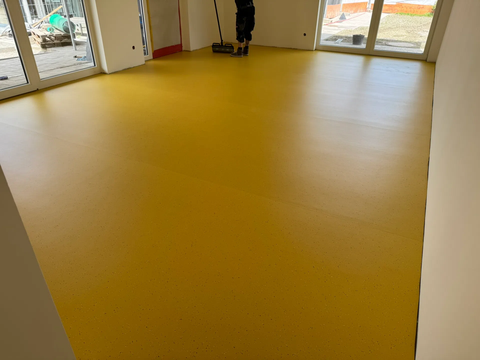 Linoleumarbeiten Kindergarten Aising bei Rosenheim von Kramer Parkett - Bild 10