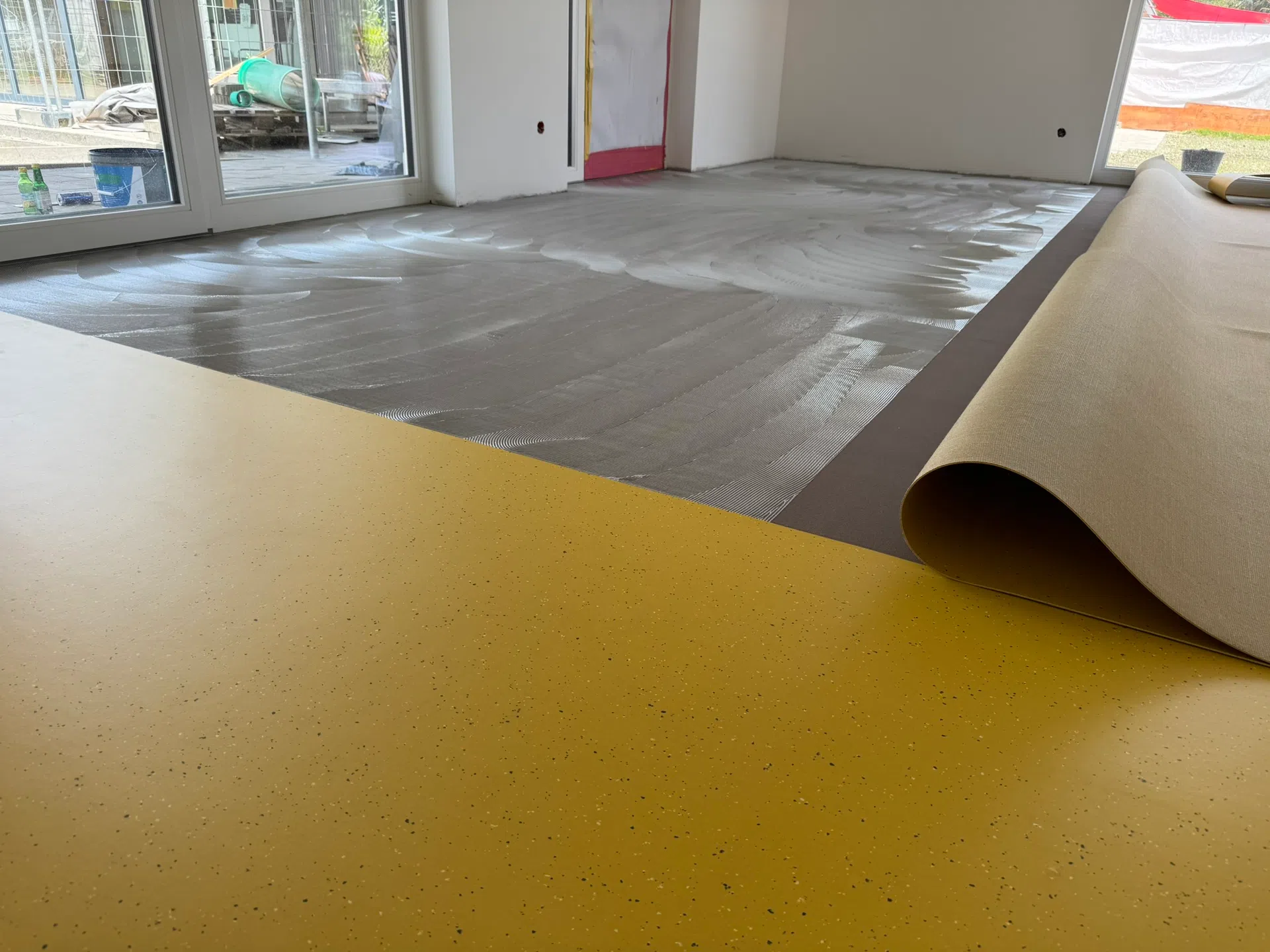 Linoleumarbeiten Kindergarten Aising bei Rosenheim von Kramer Parkett - Bild 6