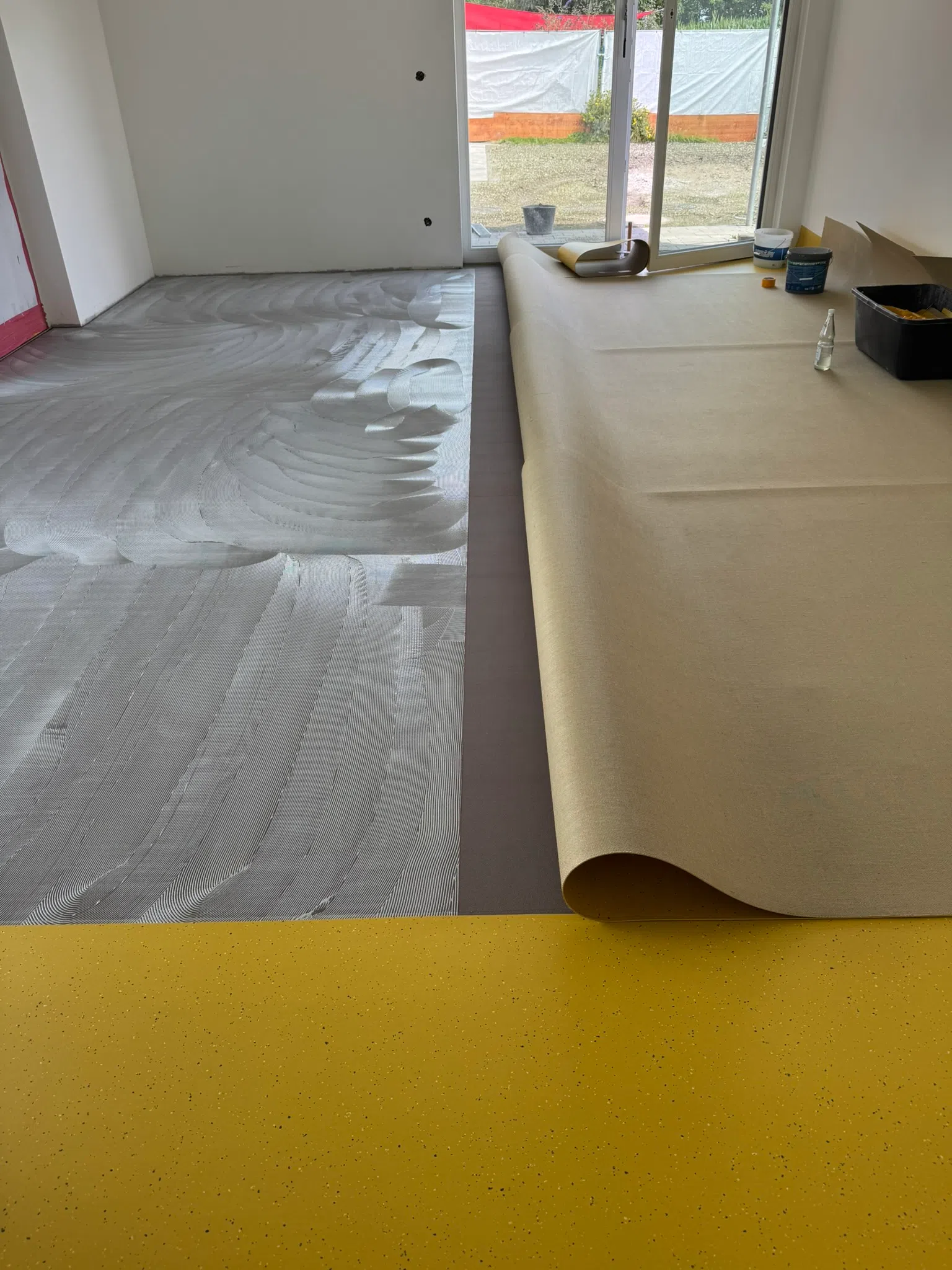 Linoleumarbeiten Kindergarten Aising bei Rosenheim von Kramer Parkett - Bild 7