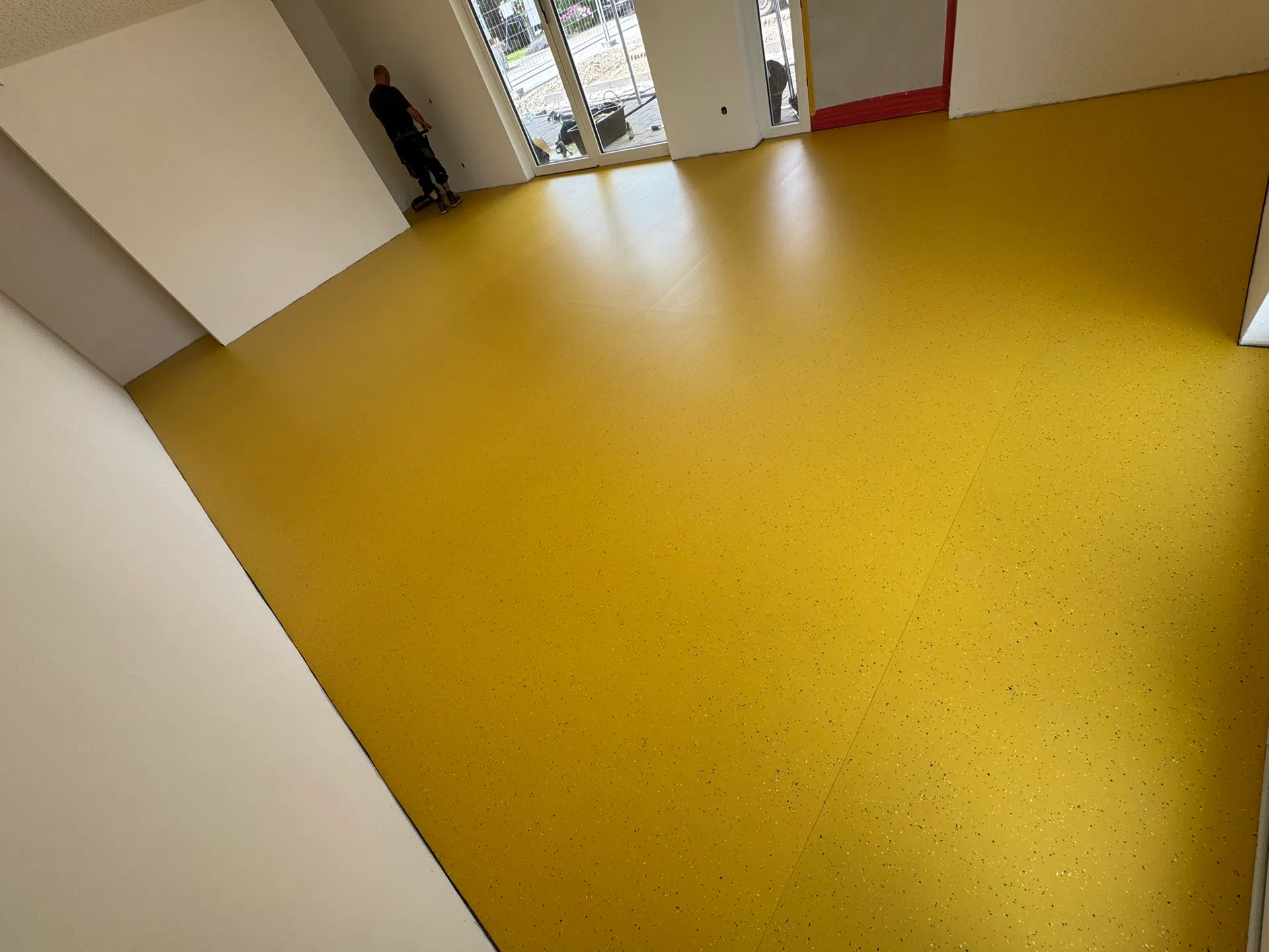 Linoleumarbeiten Kindergarten Aising bei Rosenheim von Kramer Parkett - Bild 9