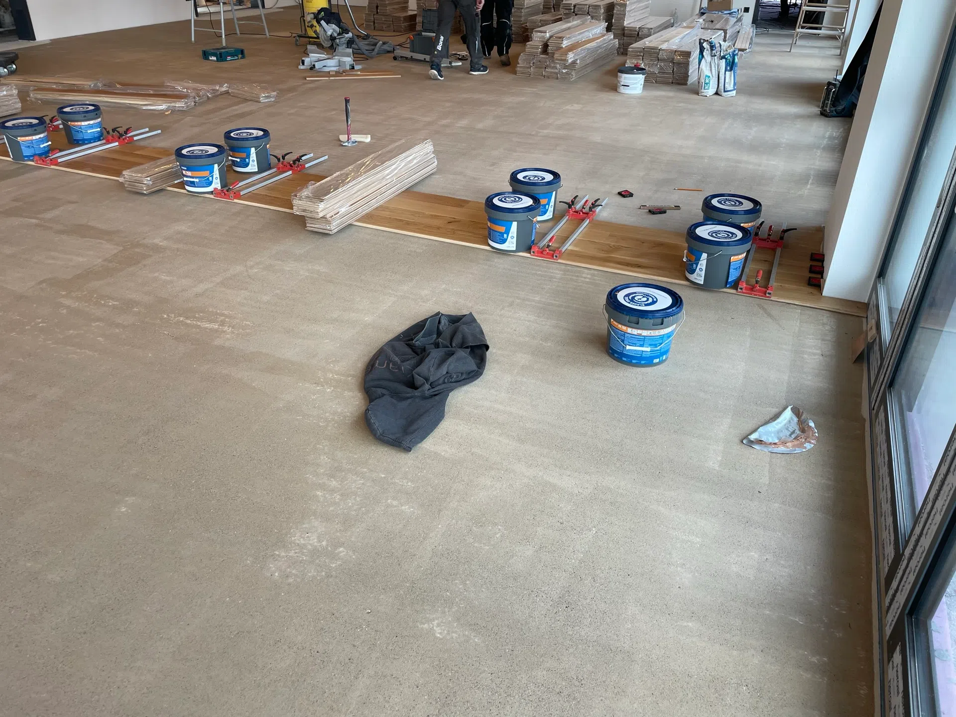 Neubau Saal Gasthof Kampenwand in Bernau von Kramer Parkett - Bild 3