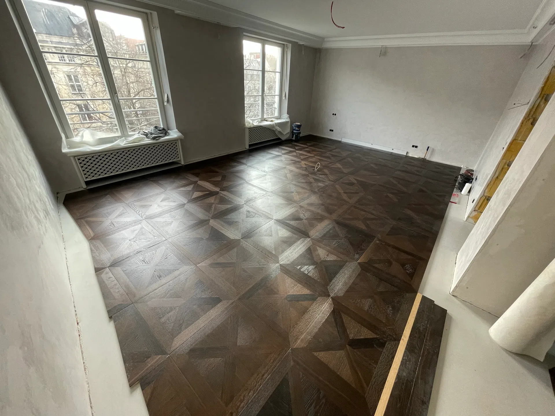 Tafelparkett im Bayerischen Hof in der Paris Suite von Kramer Parkett - Bild 14